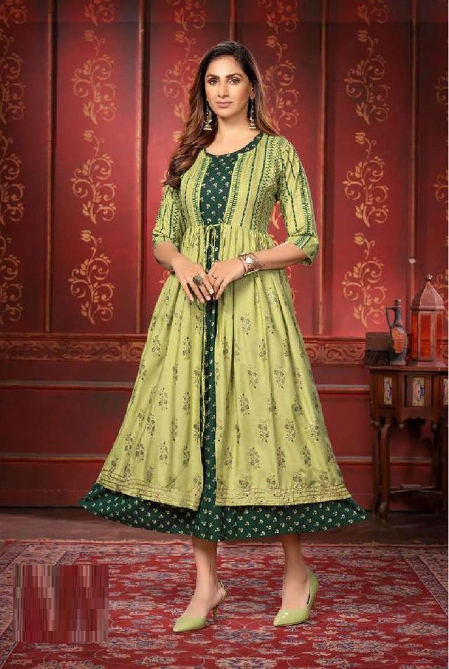 Golden Sonali 3 Ethnic Wear Wholesale Anarkali Kurti Collection 